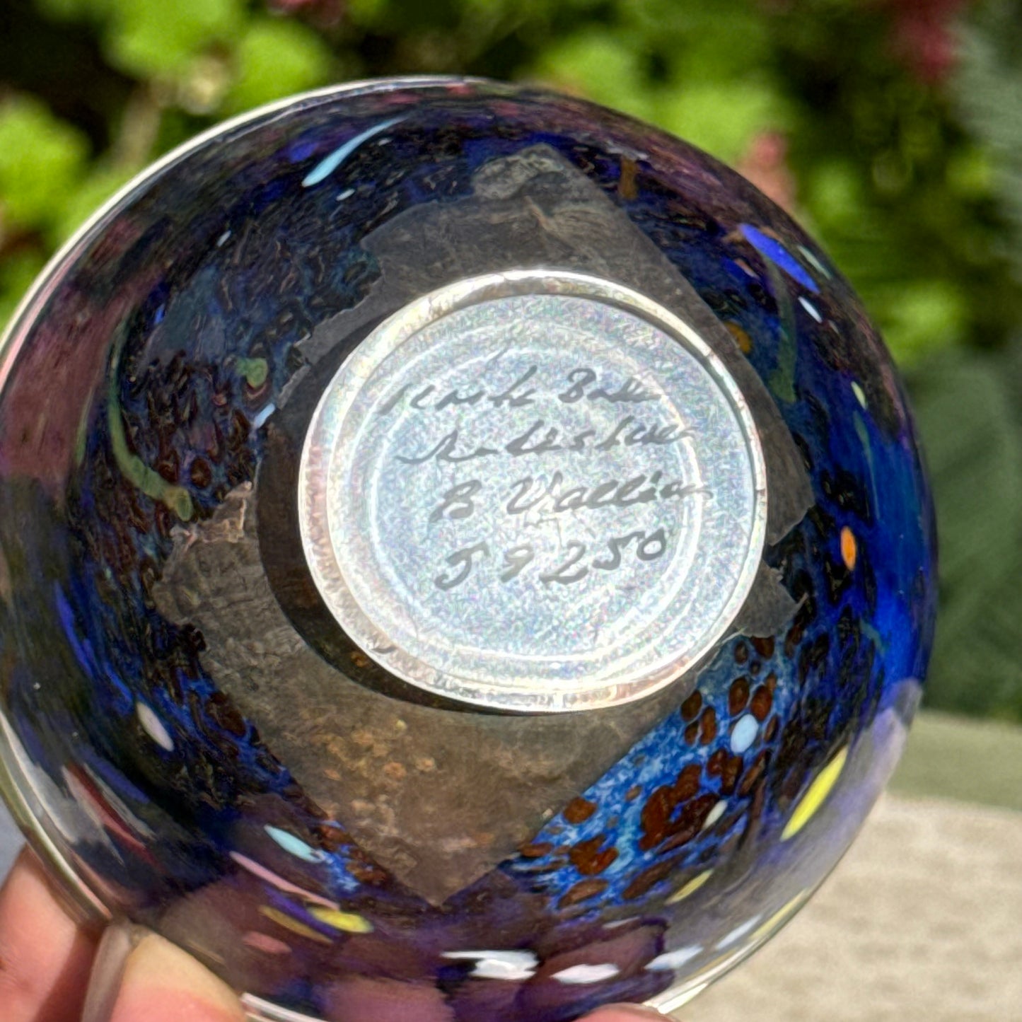 Vintage Signed Kosta Boda “Satellite” Bowl