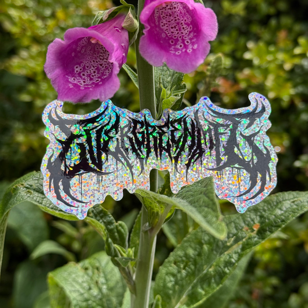 Evergreen Mfg. “Glitter” Sticker