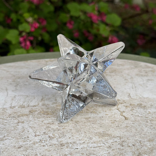 Vintage 9-Point Star Candle Holder