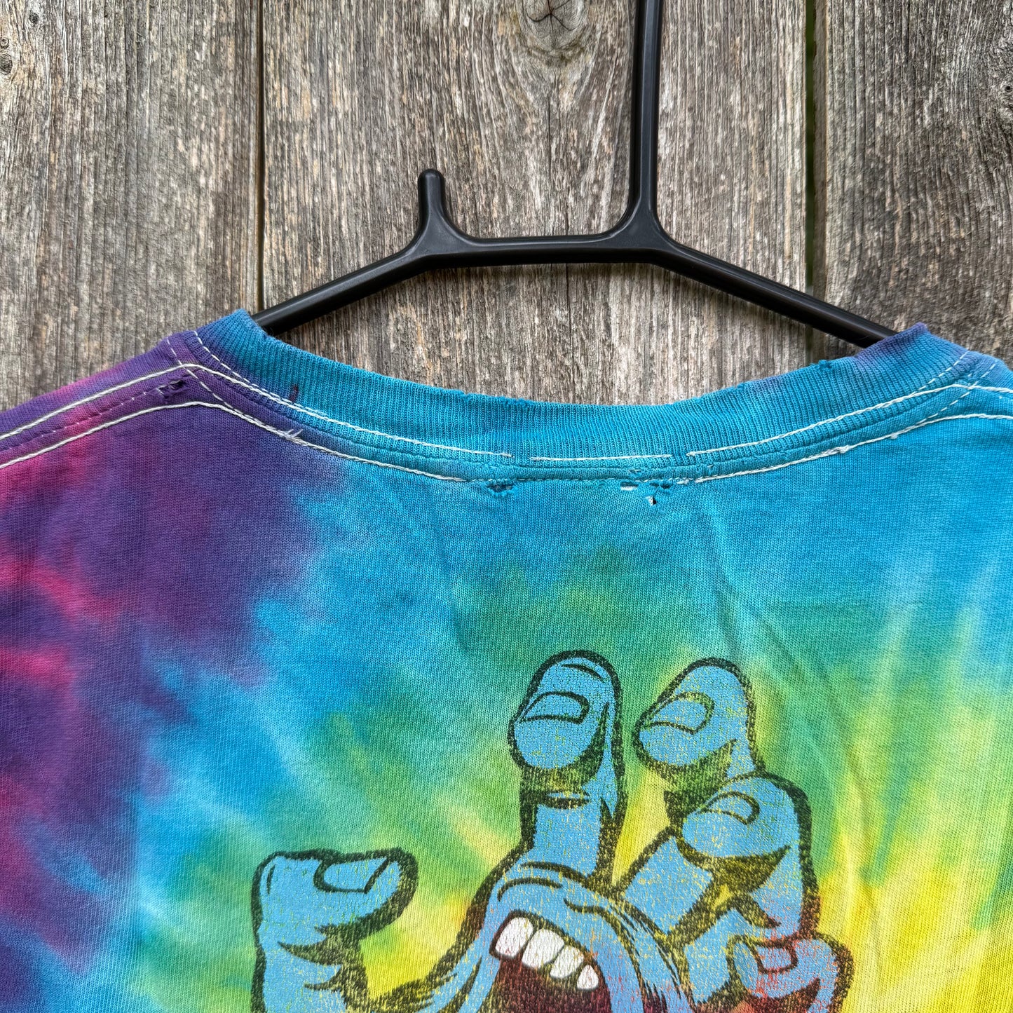 Short Sleeve Tie Dye Santa Cruz T-Shirt