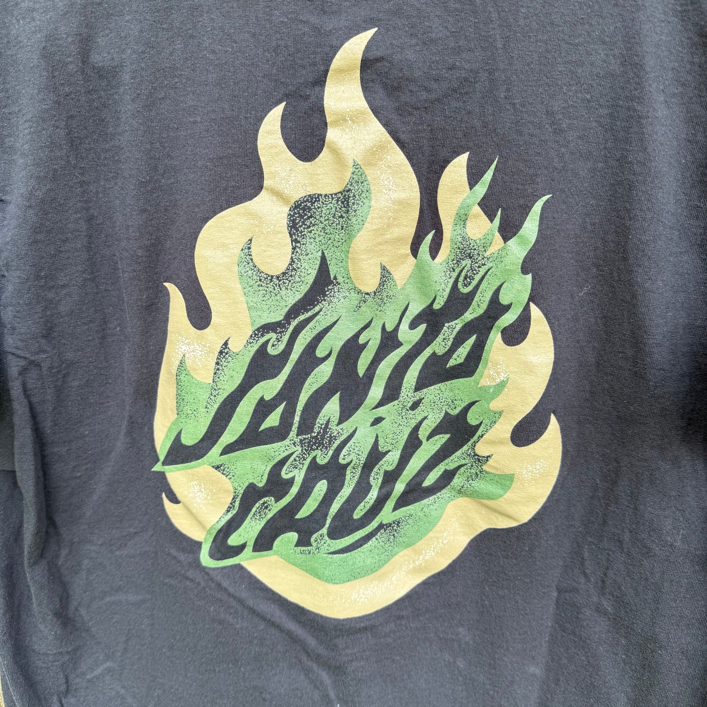 Short Sleeve Black Santa Cruz T-Shirt
