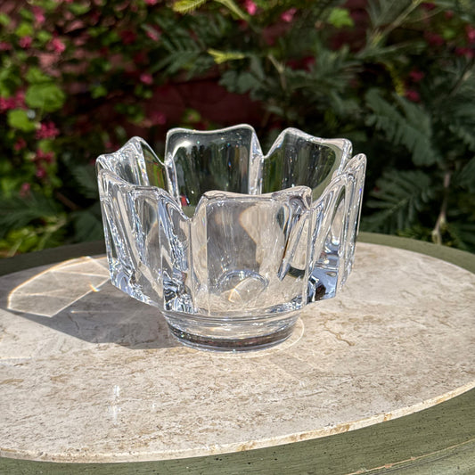 Vintage Orrefors “Corona” Crystal Bowl