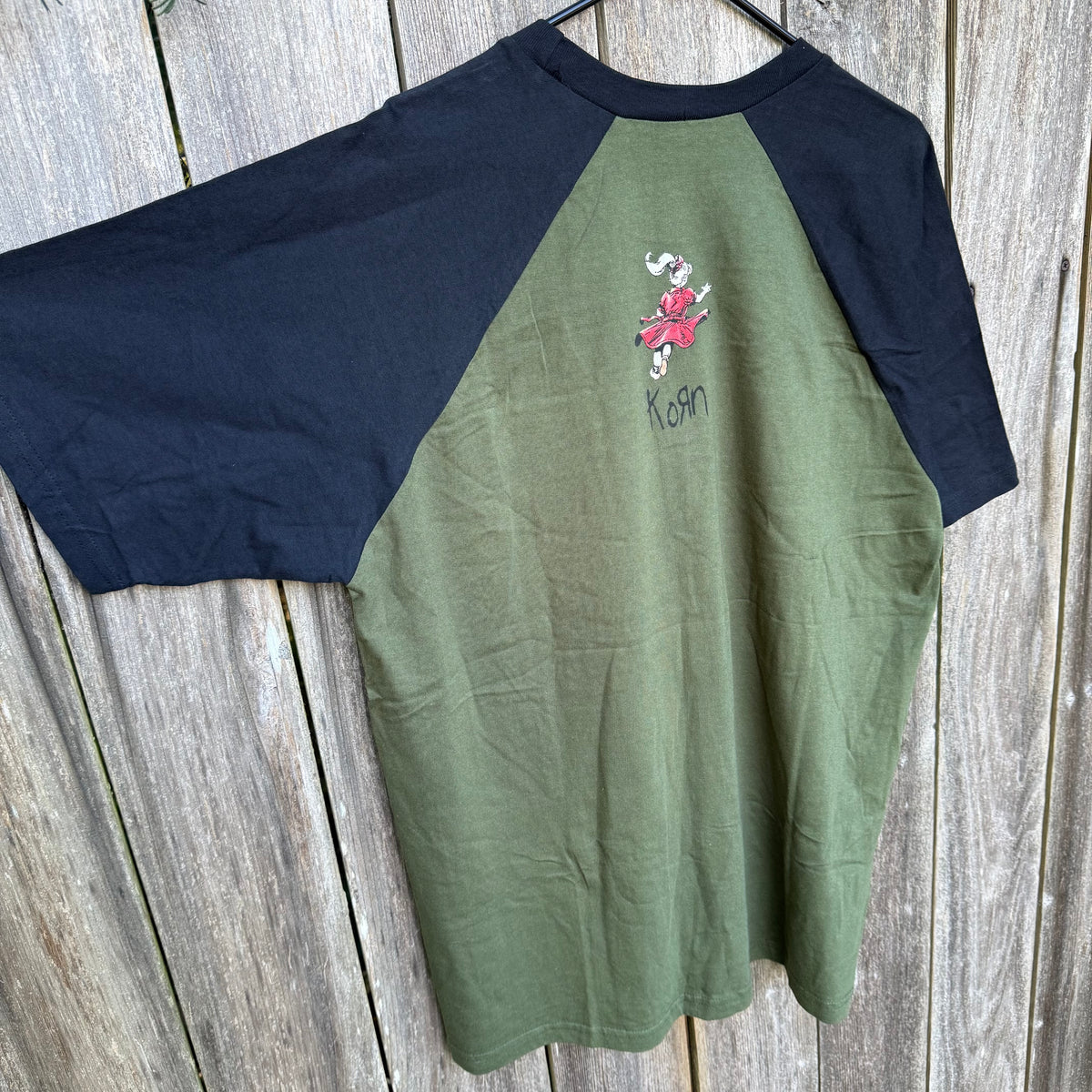 Vintage 90s Korn Raglan T-Shirt
