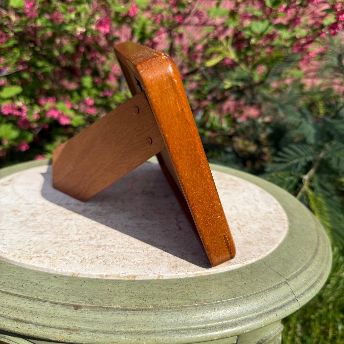 Vintage Teak 5”x7” Picture Frame