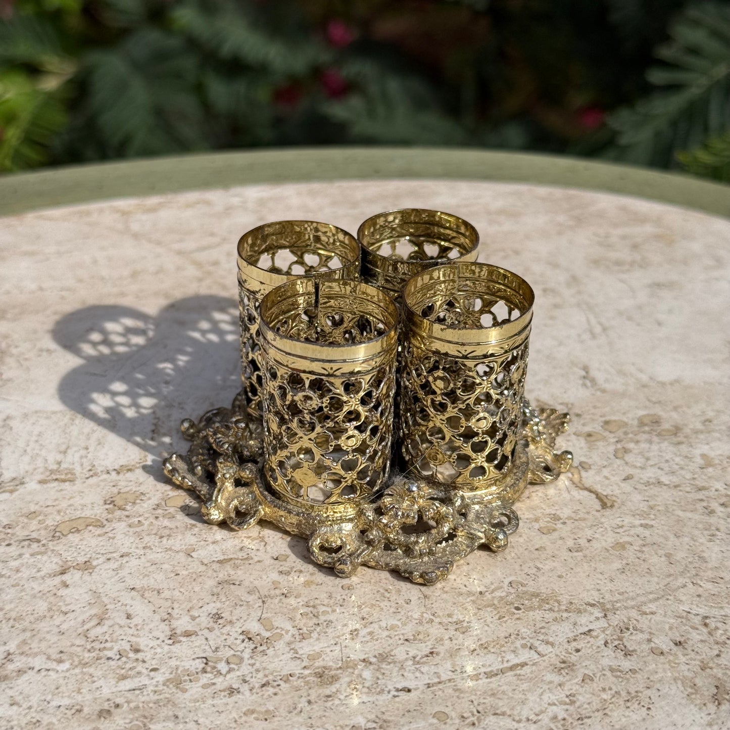 Vintage Lipstick Holder Filigree