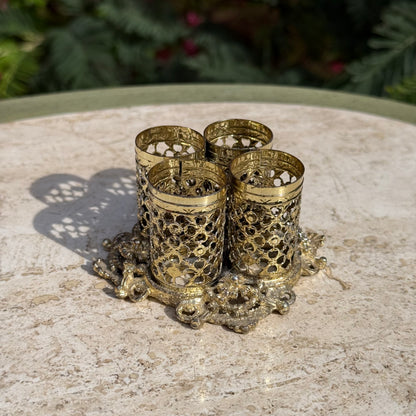 Vintage Lipstick Holder Filigree