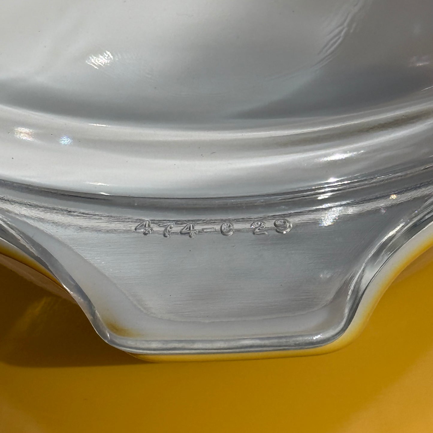 Vintage Pyrex “Butterfly Gold” Casserole Dish Pair