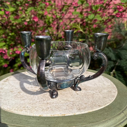Reed & Barton Silver Plate Epergne Candleabra