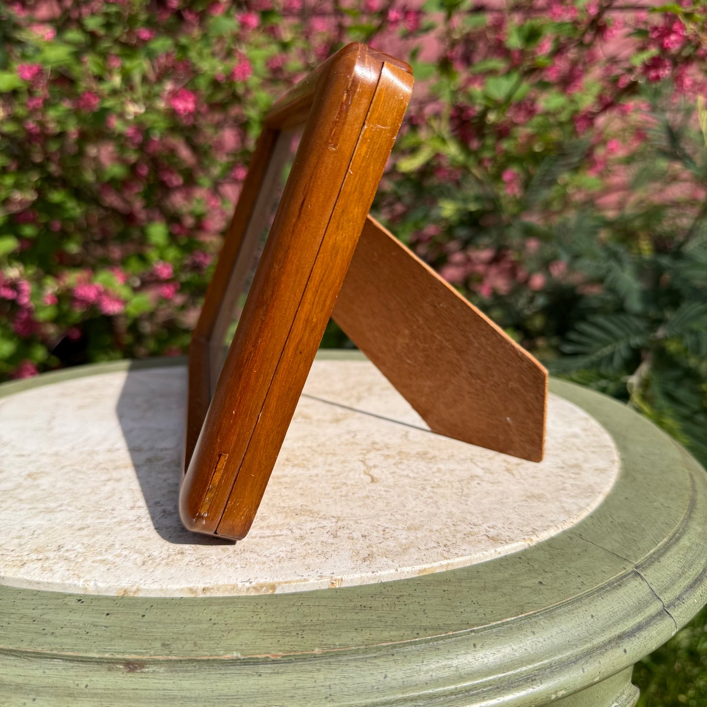 Vintage Teak 5”x7” Picture Frame