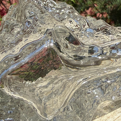 Vintage Tapio Wirkkala Signed MCM Art Glass Vase