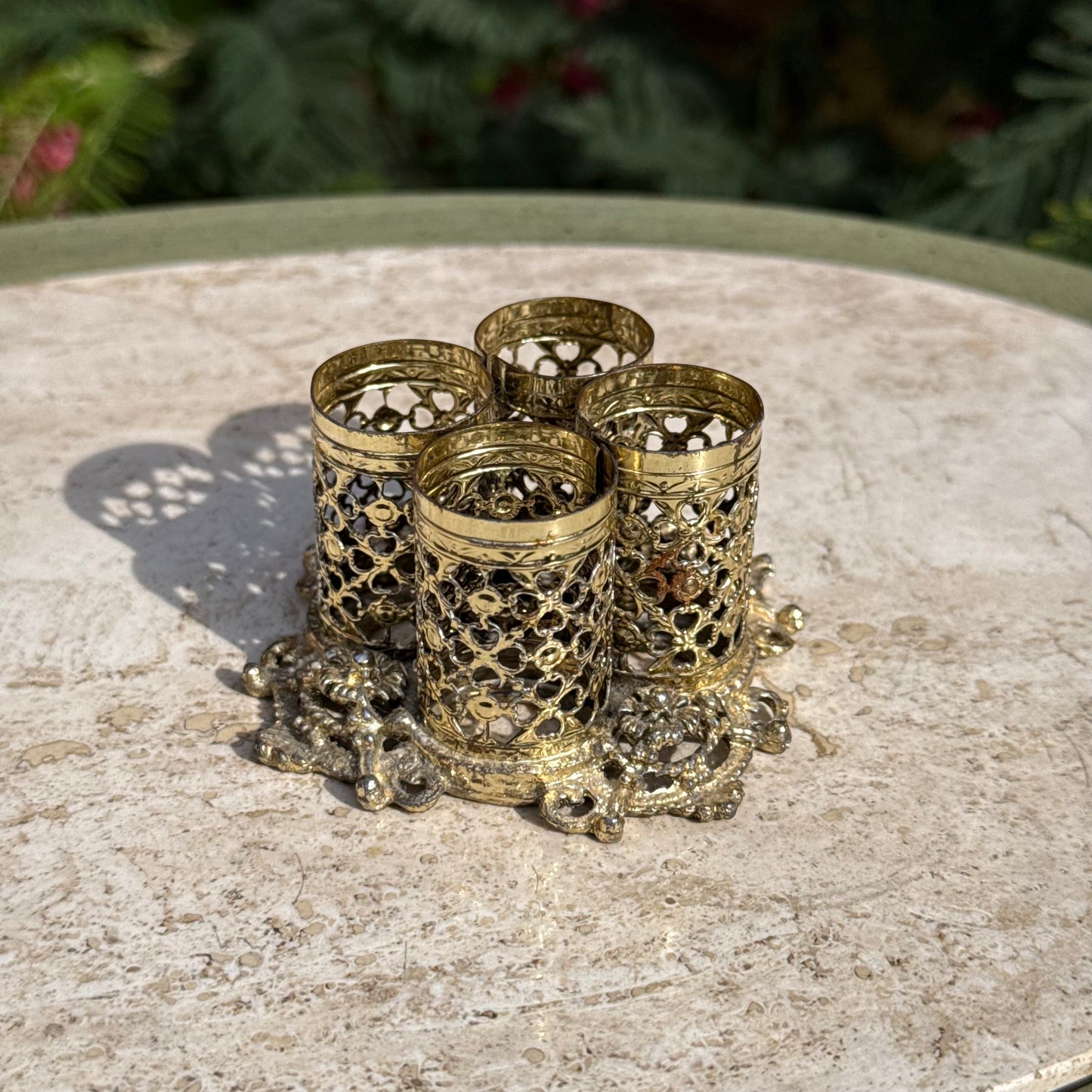 Vintage Lipstick Holder Filigree