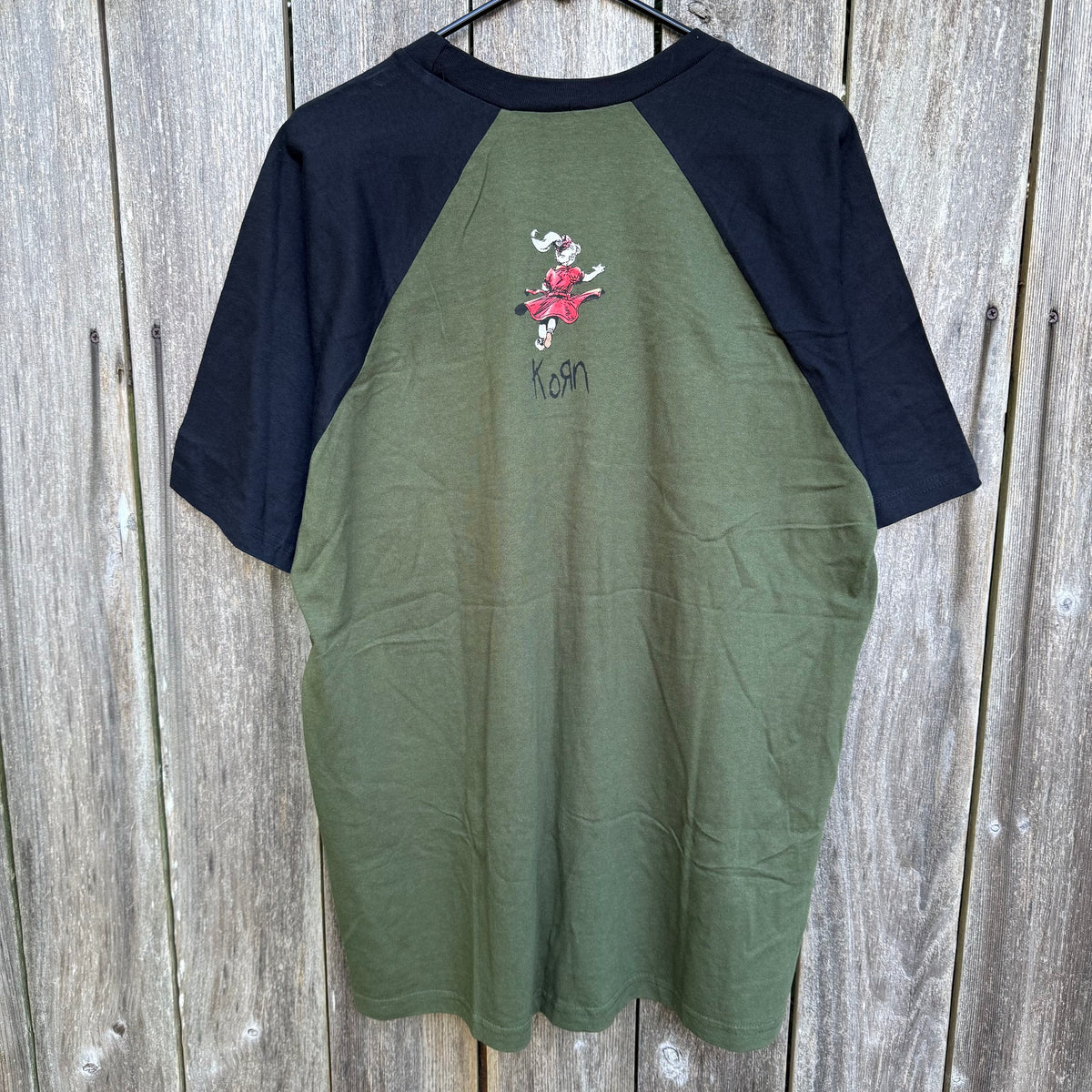Vintage 90s Korn Raglan T-Shirt