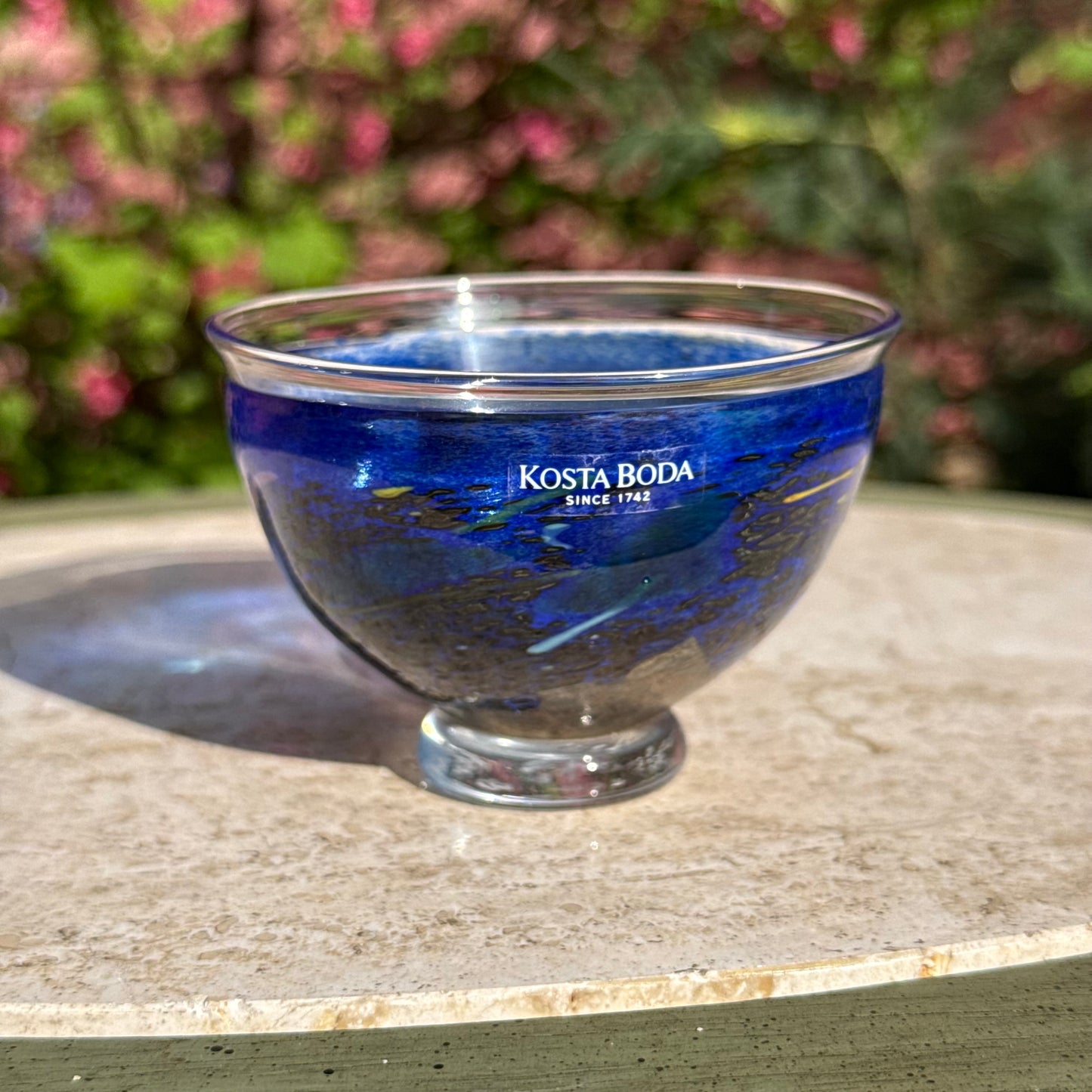 Vintage Signed Kosta Boda “Satellite” Bowl