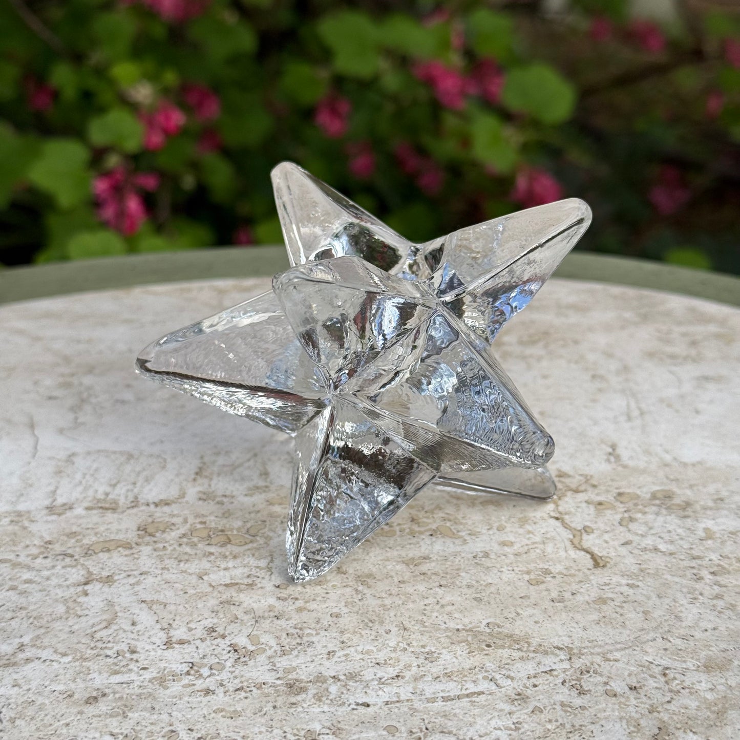 Vintage 9-Point Star Candle Holder