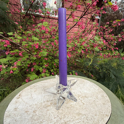 Vintage 9-Point Star Candle Holder