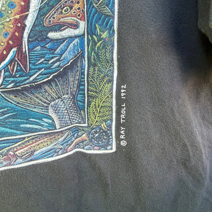 Vintage 90s “Twist And Trout” T-shirt