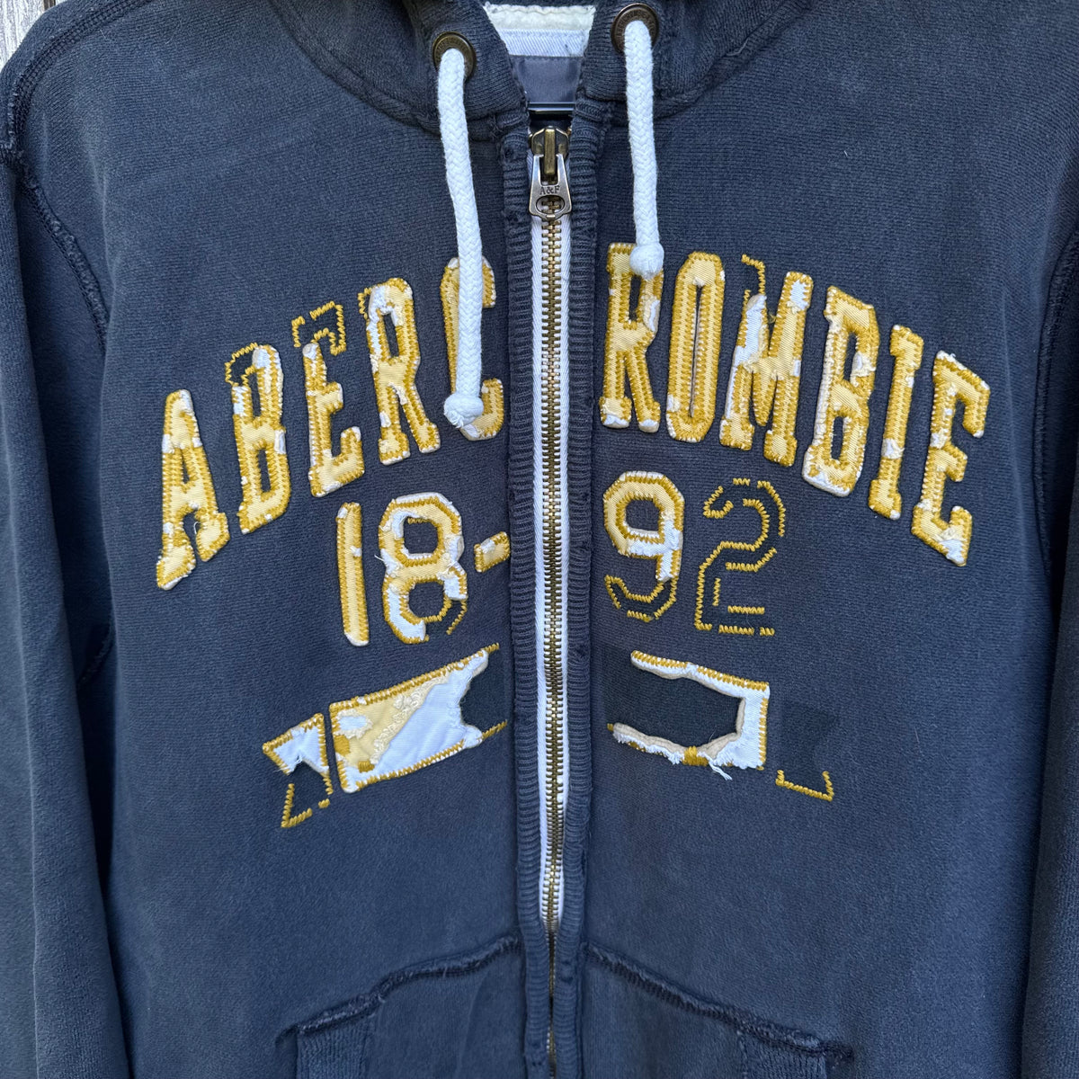 Vintage Y2K Abercrombie & Fitch Full Zip Hoodie
