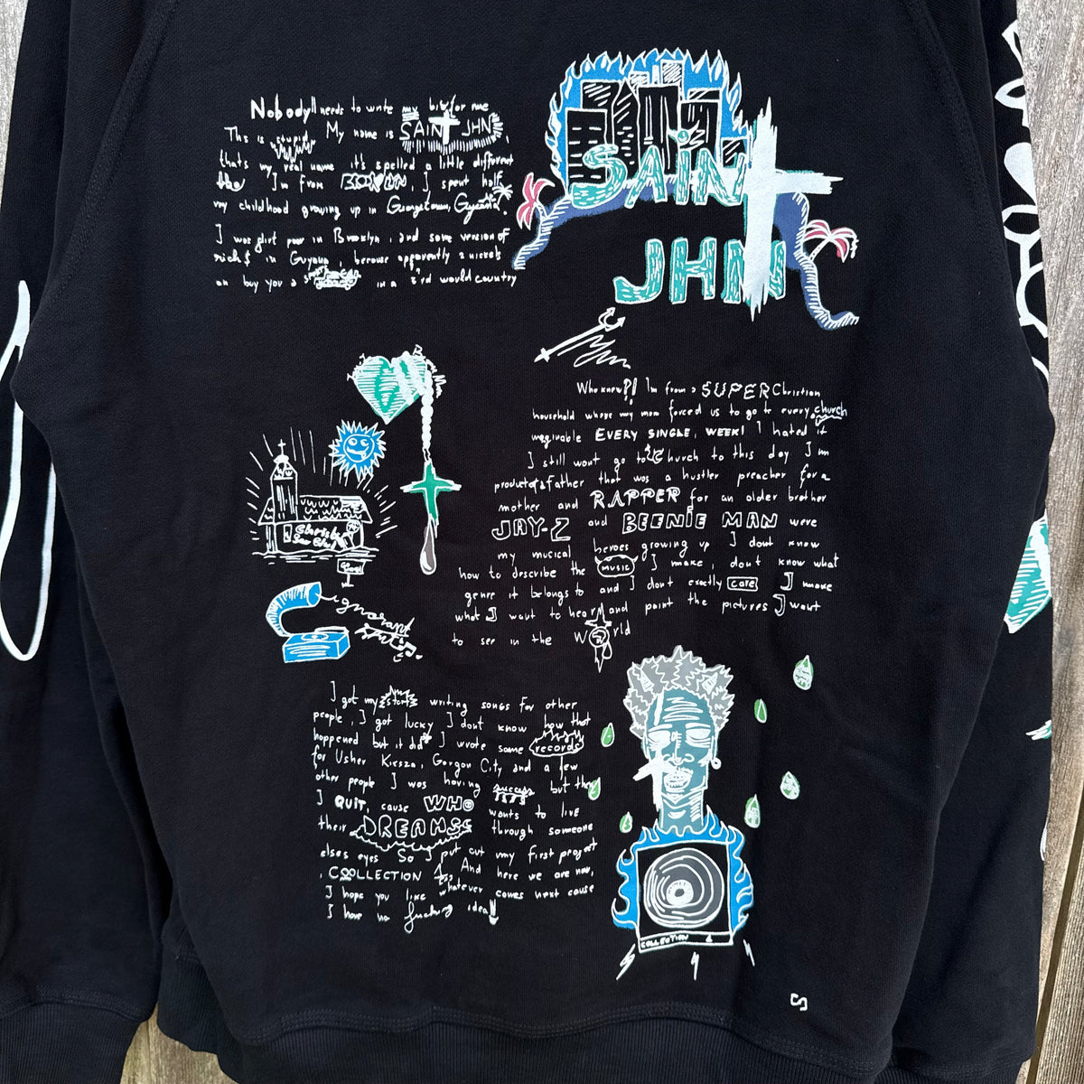 Saint JHN All Over Print Heavyweight Hoodie