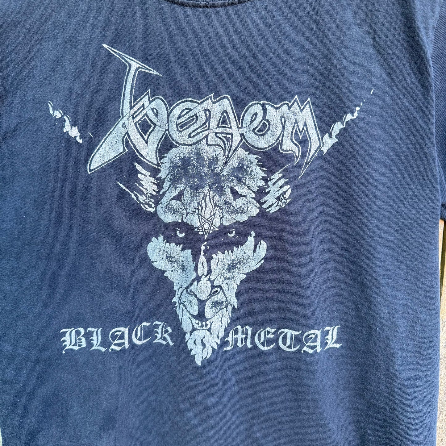 00's Vintage Short Sleeve "Venom Black Metal" T-Shirt