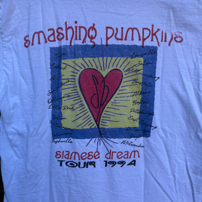 "Smashing Pumpkins" Siamese Dream '94 Tour Reprint T-Shirt