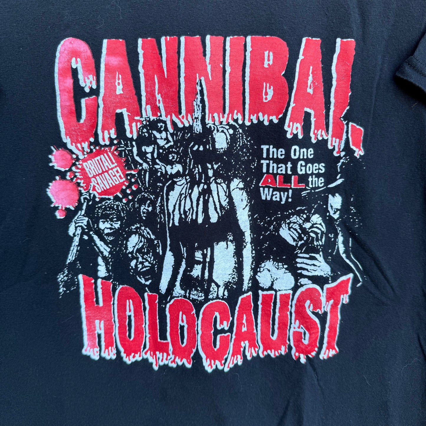 Cannibal Holocaust Horror Gore T-shirt