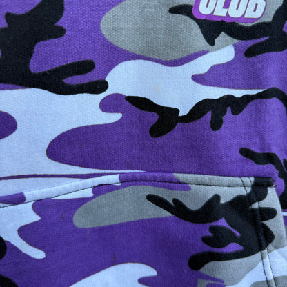 Anti Social Social Club Blocked Purple Camo Hoodie