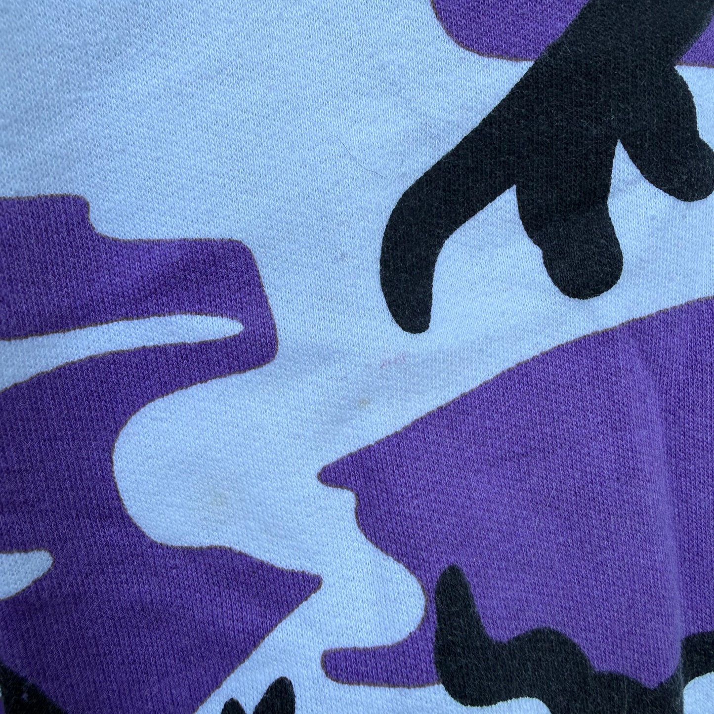 Anti Social Social Club Blocked Purple Camo Hoodie