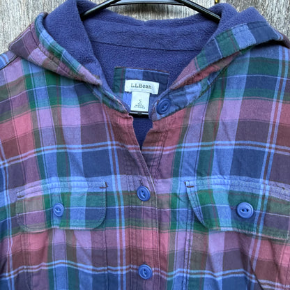 Vintage 90s L.L. Bean Women's Fleece Lined Shacket