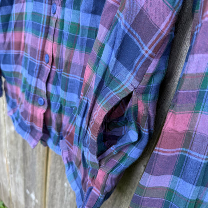 Vintage 90s L.L. Bean Women's Fleece Lined Shacket