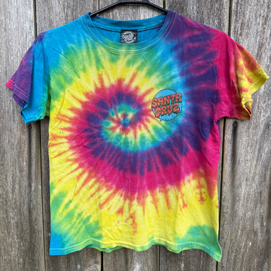 Short Sleeve Tie Dye Santa Cruz T-Shirt
