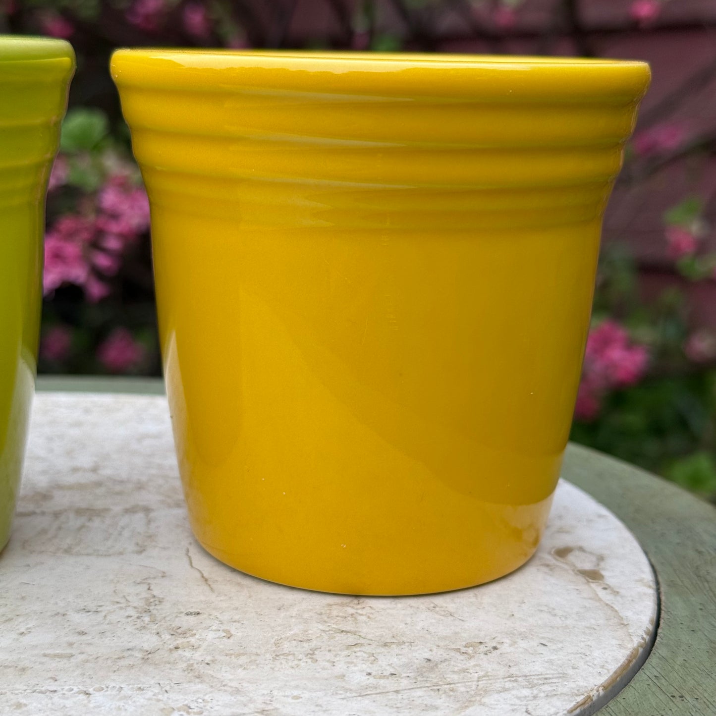 Retired Fiesta Flower Pots (Poppy, Lemongrass, Daffodil)