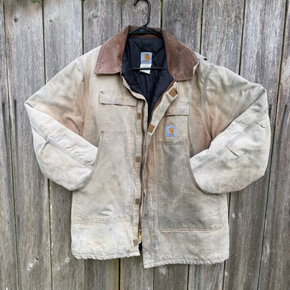 Vintage Distressed Tan Carhartt Jacket