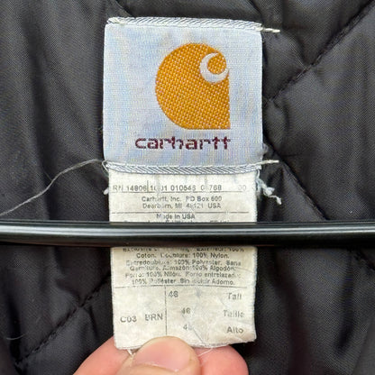 Vintage Distressed Tan Carhartt Jacket
