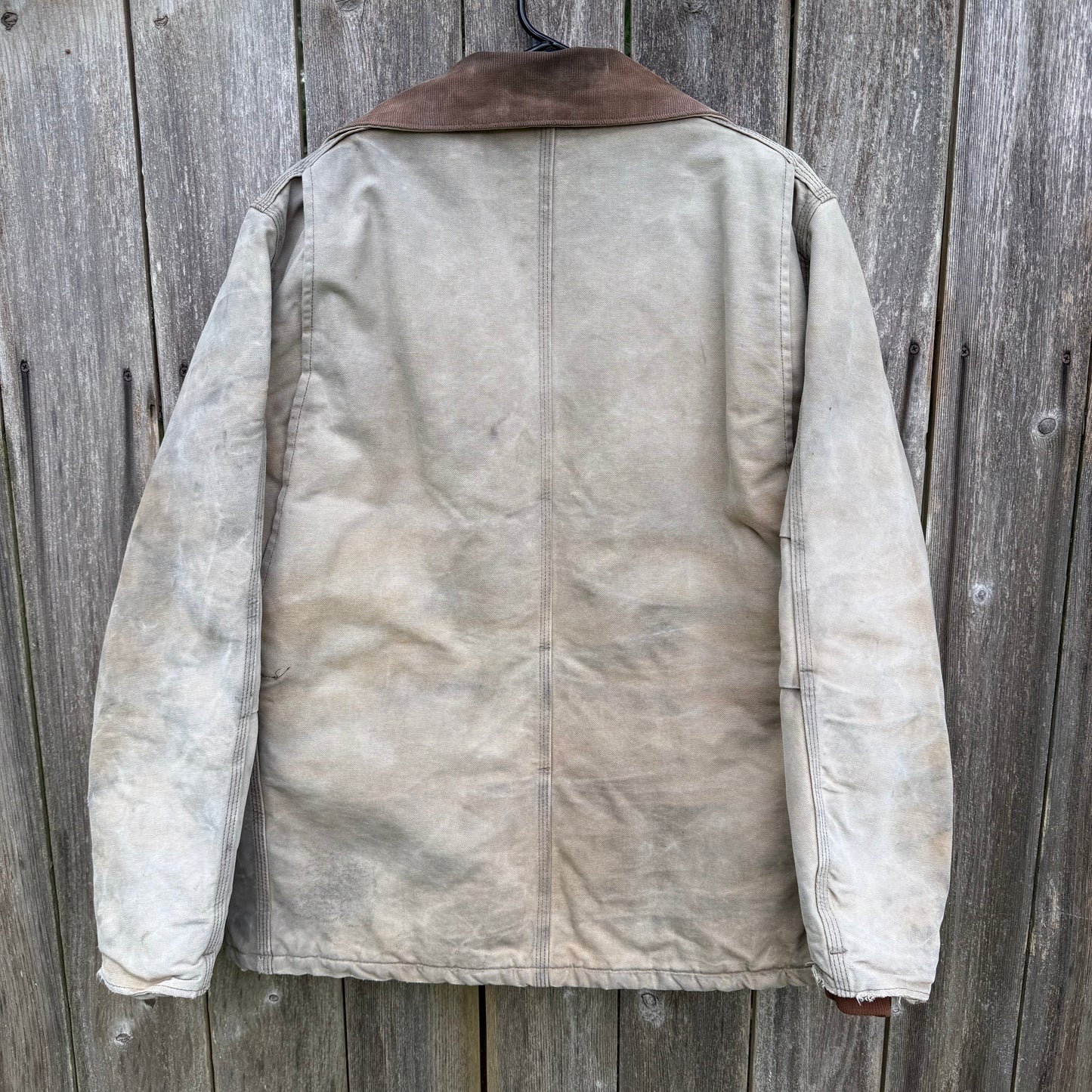 Vintage Distressed Tan Carhartt Jacket