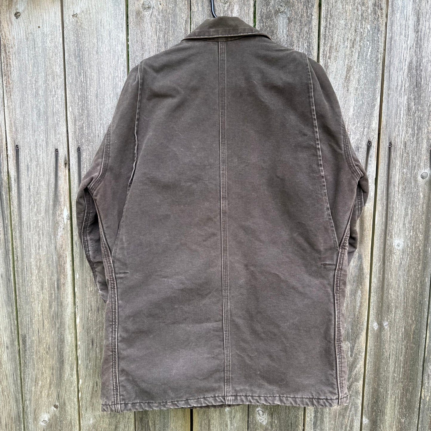 Vintage Brown Carhartt Blanket Lined Chore Jacket