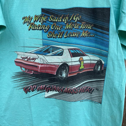 Vintage 90's Drag Racing Single-Stitch T-Shirt