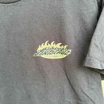 Short Sleeve Black Santa Cruz T-Shirt