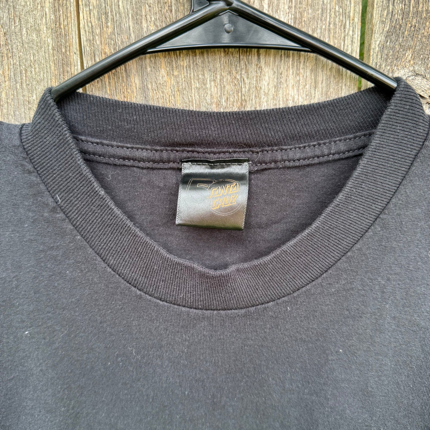 Short Sleeve Black Santa Cruz T-Shirt